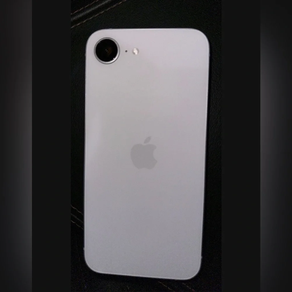 Apple Smartphone in Sleek White